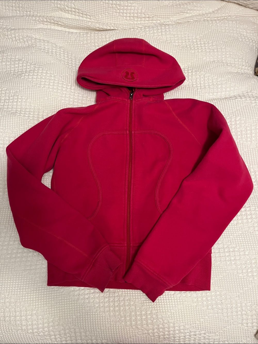lululemon athletica Women’s Pink Full-Zip Hoodie
